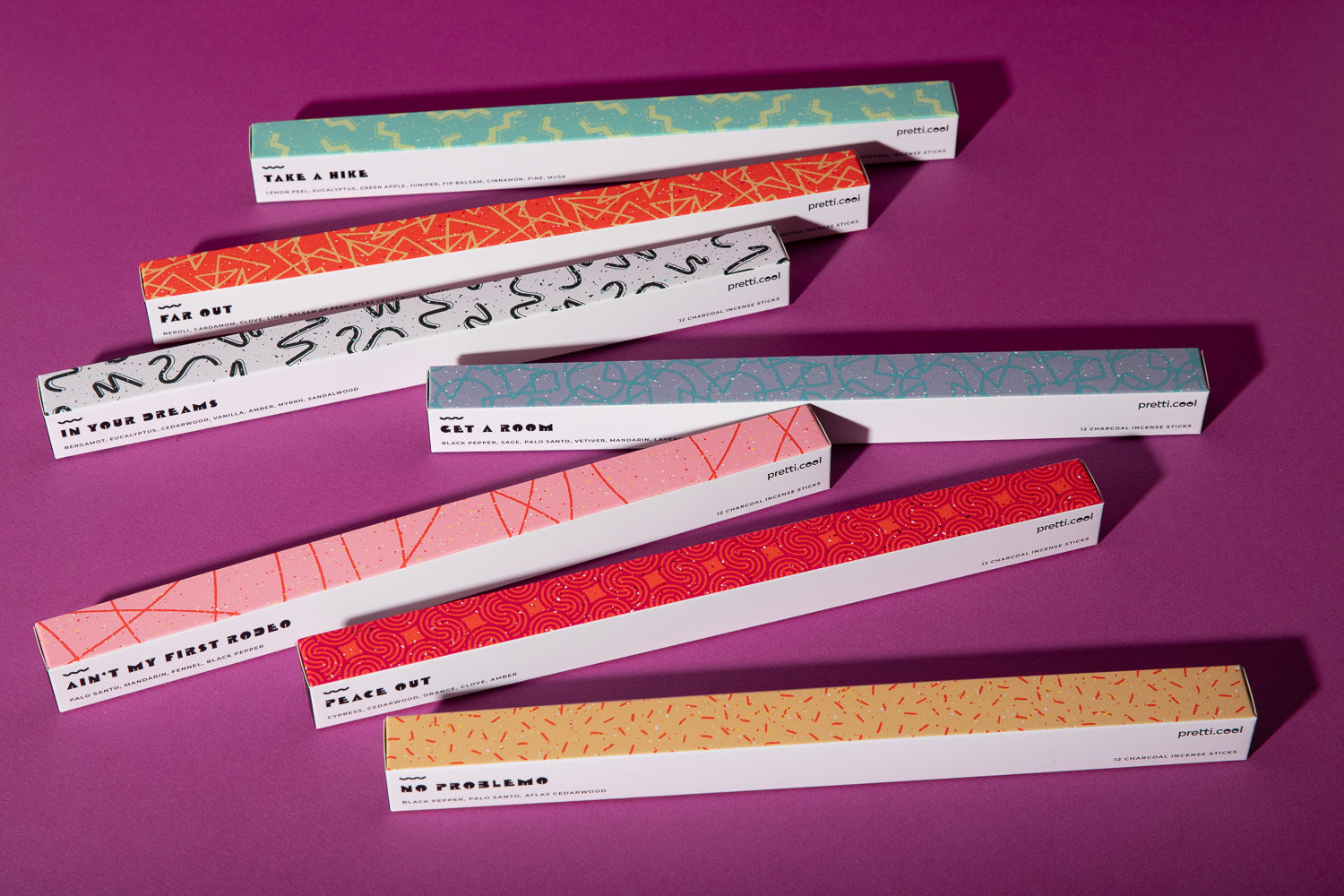 Pretti.Cool Incense Sticks | Complete Set