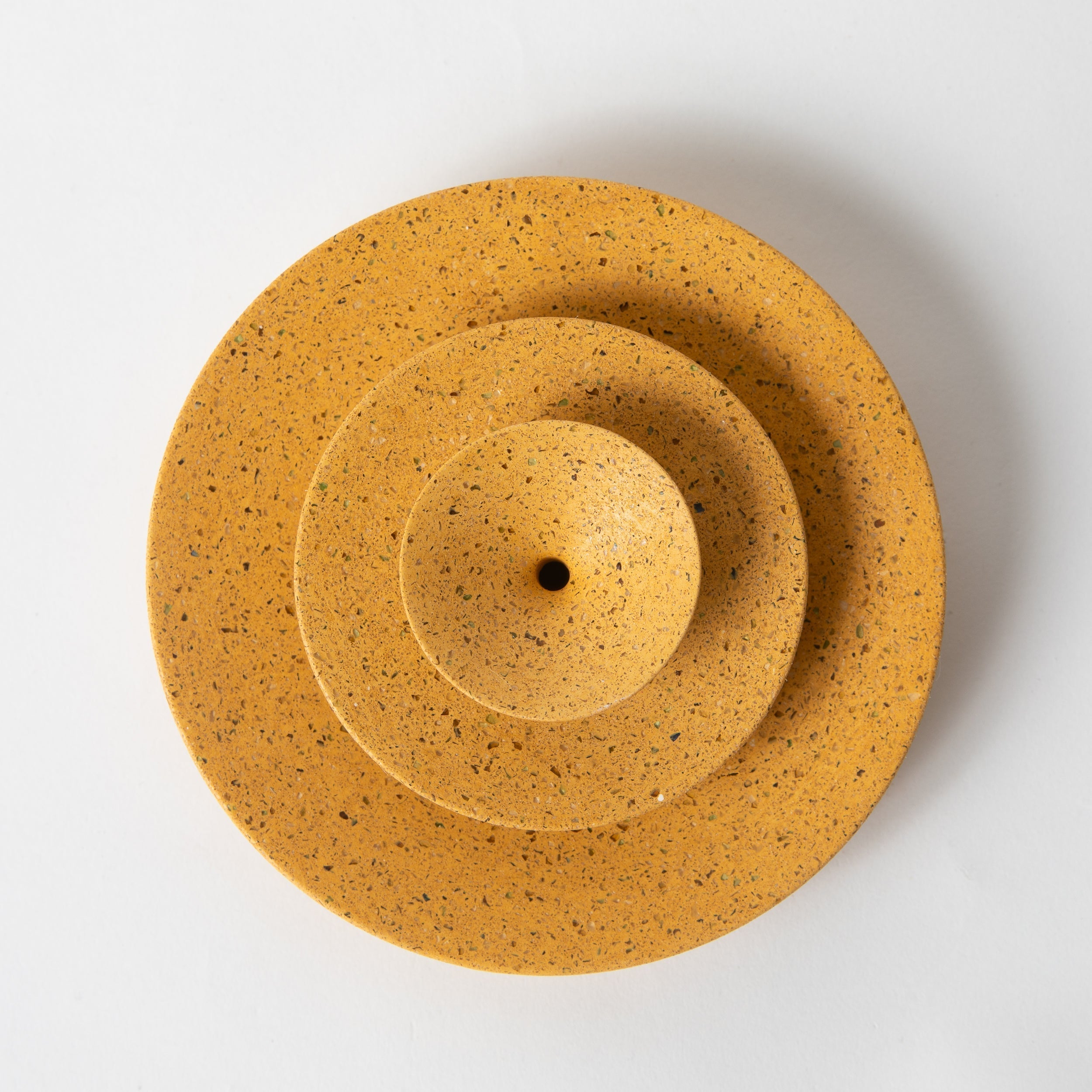 Dimple Wall Hook, Large | Marigold Terrazzo