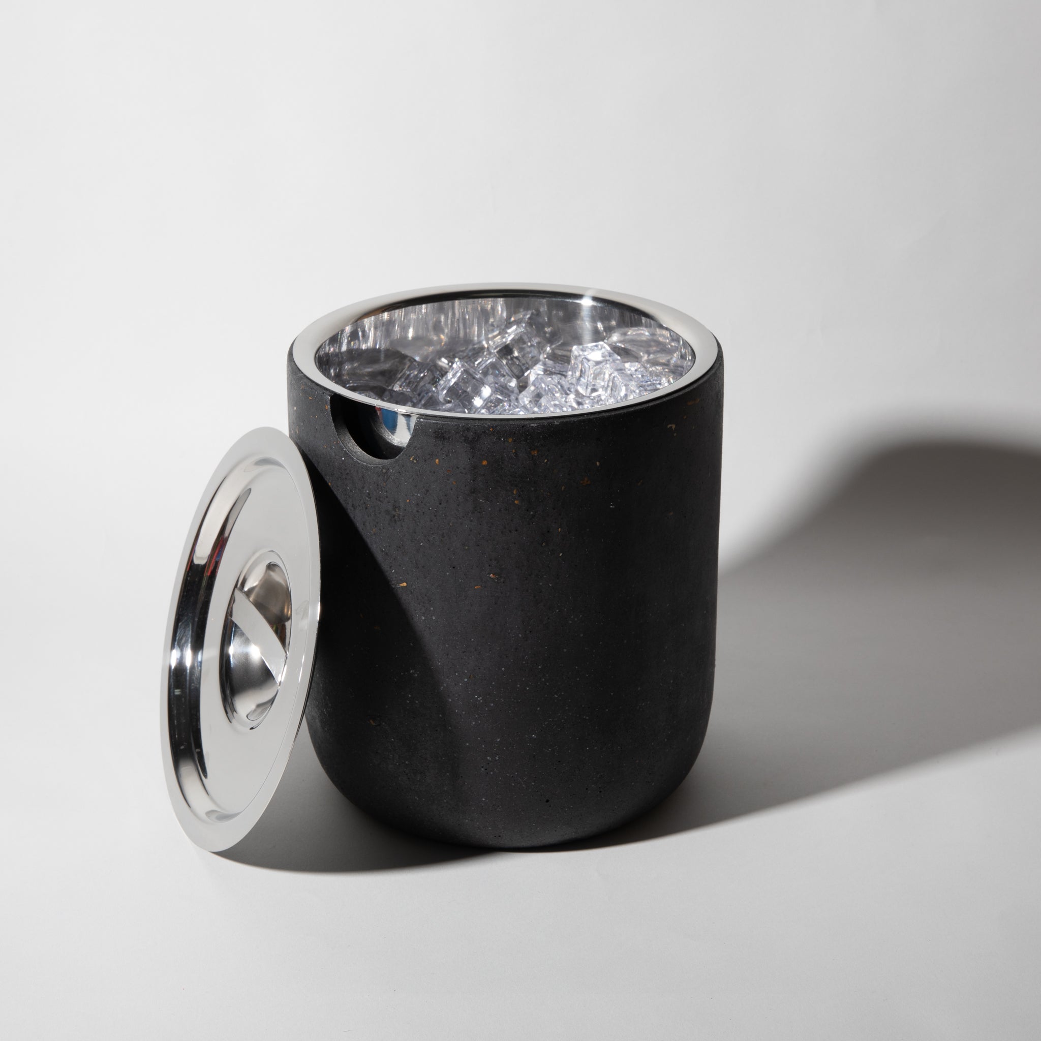 Ice Bucket | Black Terrazzo