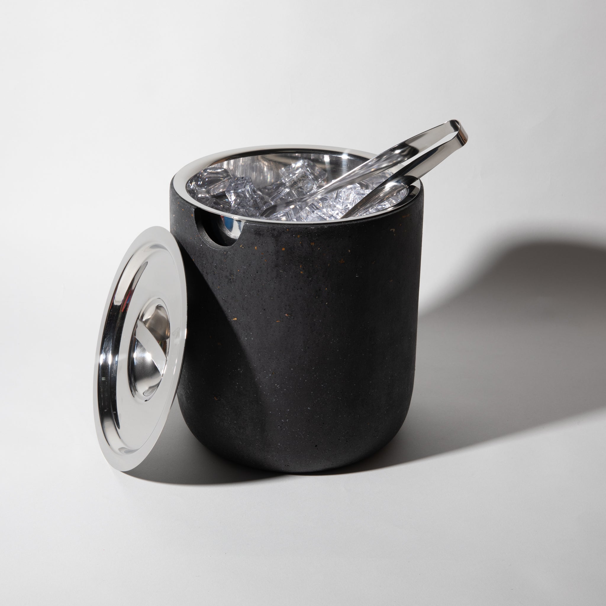 Ice Bucket | Black Terrazzo