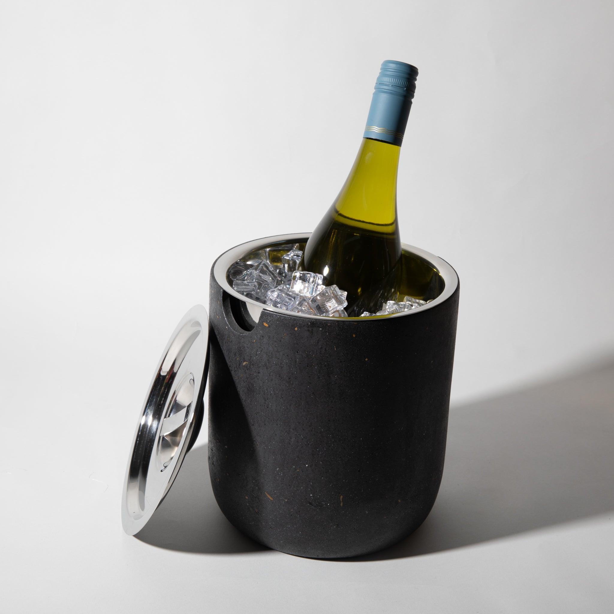 Ice Bucket | Black Terrazzo