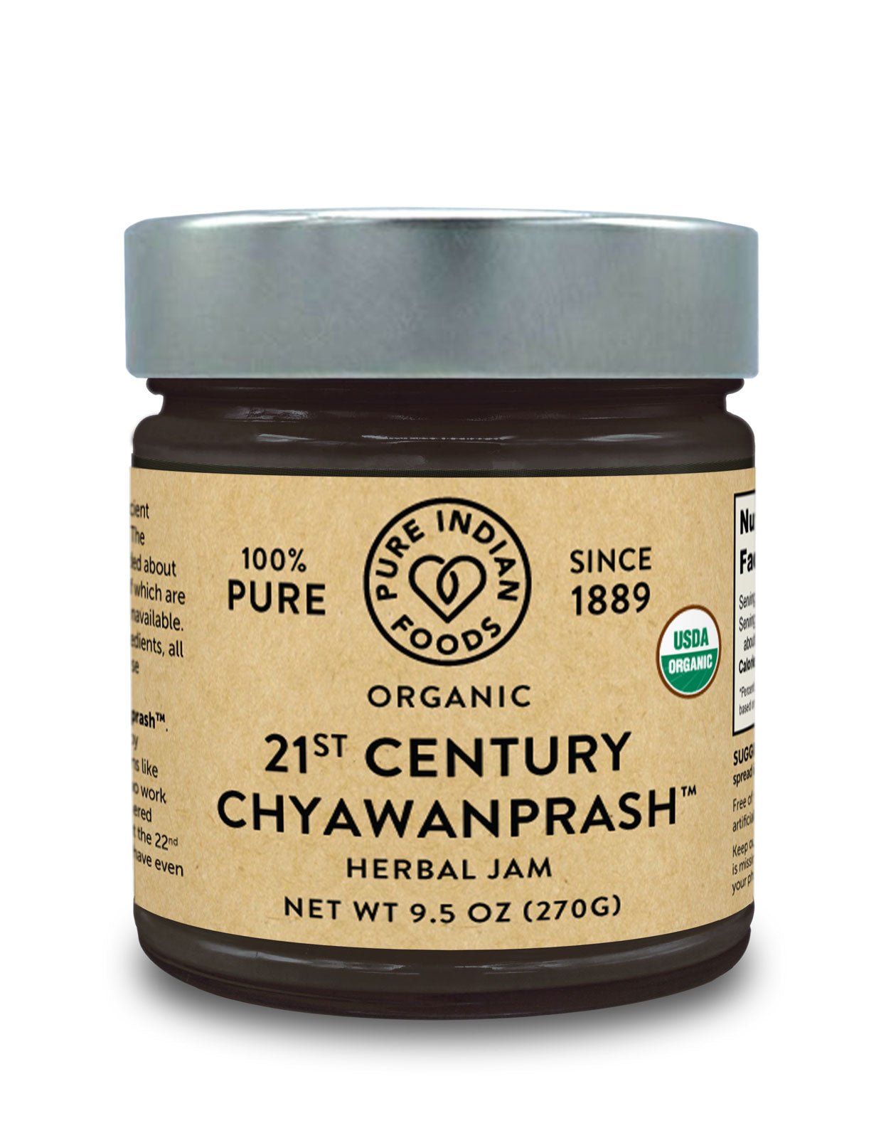 Pure Indian Foods 21st Century Chyawanprash™ Herbal Jam, Certified Organic - 9.5 oz