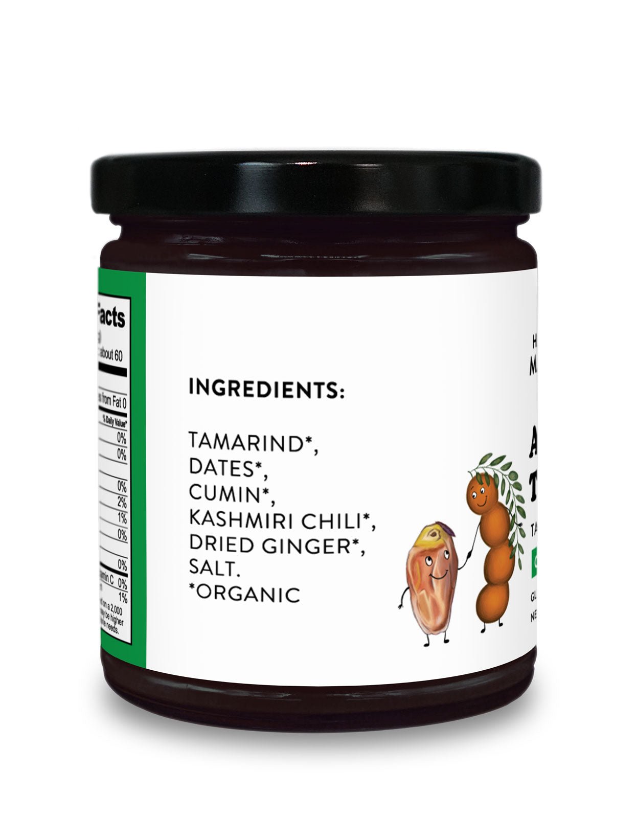 Pure Indian Foods A Date with Tamarind® - Tamarind Date Chutney, Certified Organic - 10.5 oz