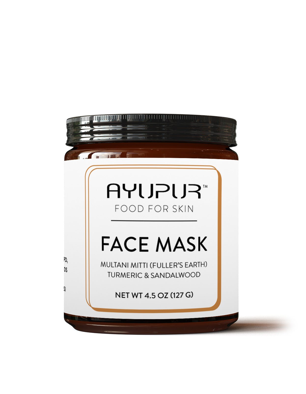 Pure Indian Foods AYUPUR™ Face Mask with Multani Mitti (Fuller's Earth) - 4.5 oz