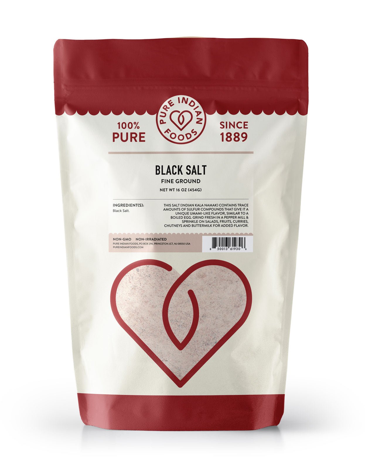 Pure Indian Foods Black Salt (Indian Kala Namak)