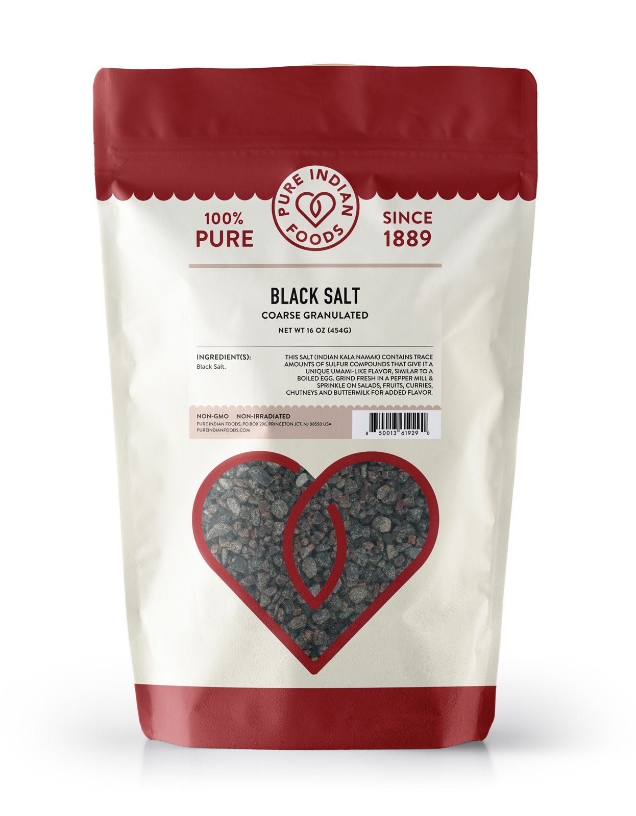 Pure Indian Foods Black Salt (Indian Kala Namak)