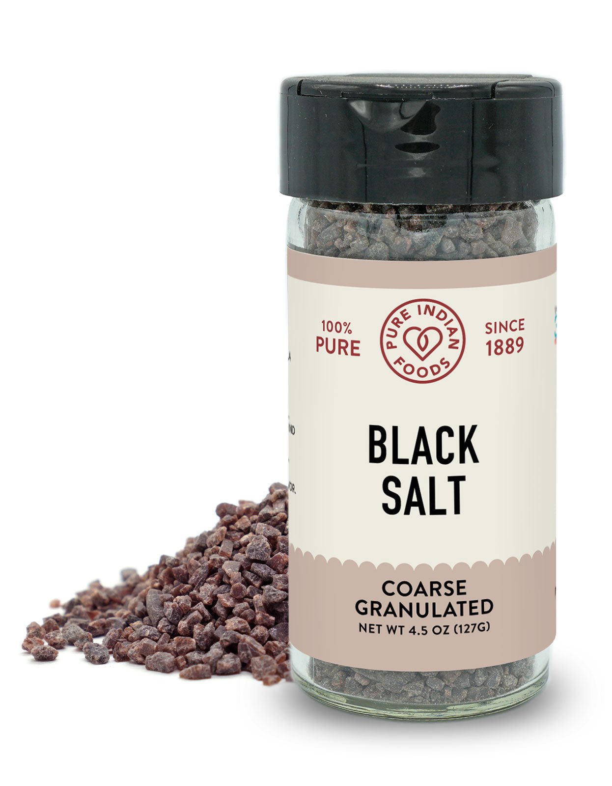 Pure Indian Foods Black Salt (Indian Kala Namak)