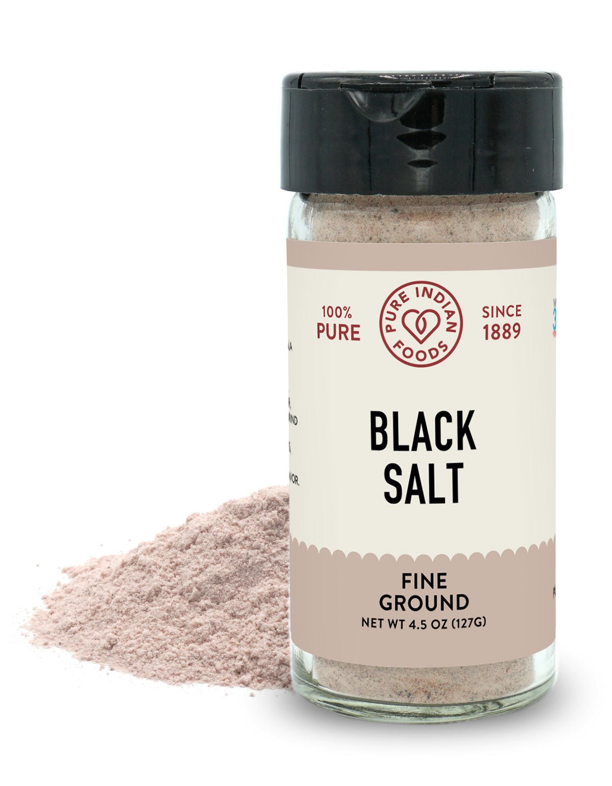 Pure Indian Foods Black Salt (Indian Kala Namak)