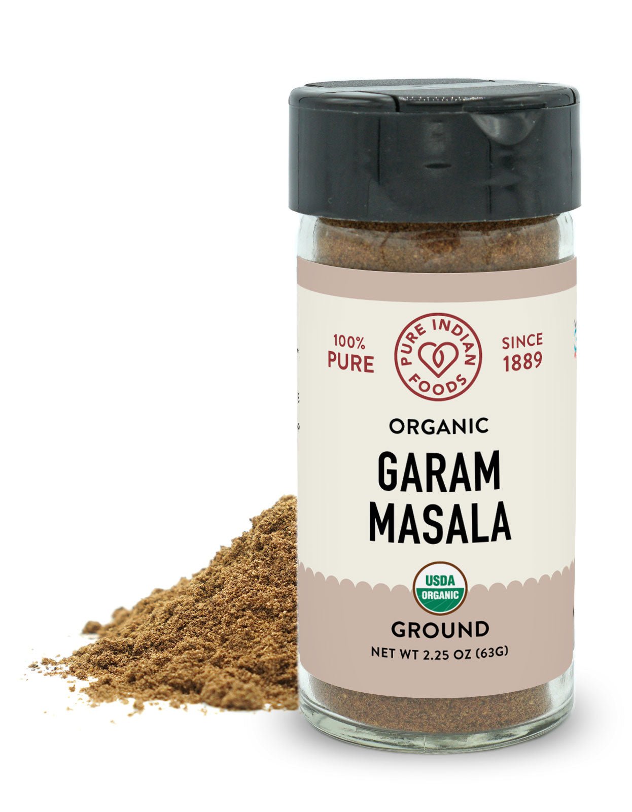 Pure Indian Foods Garam Masala, Certified Organic