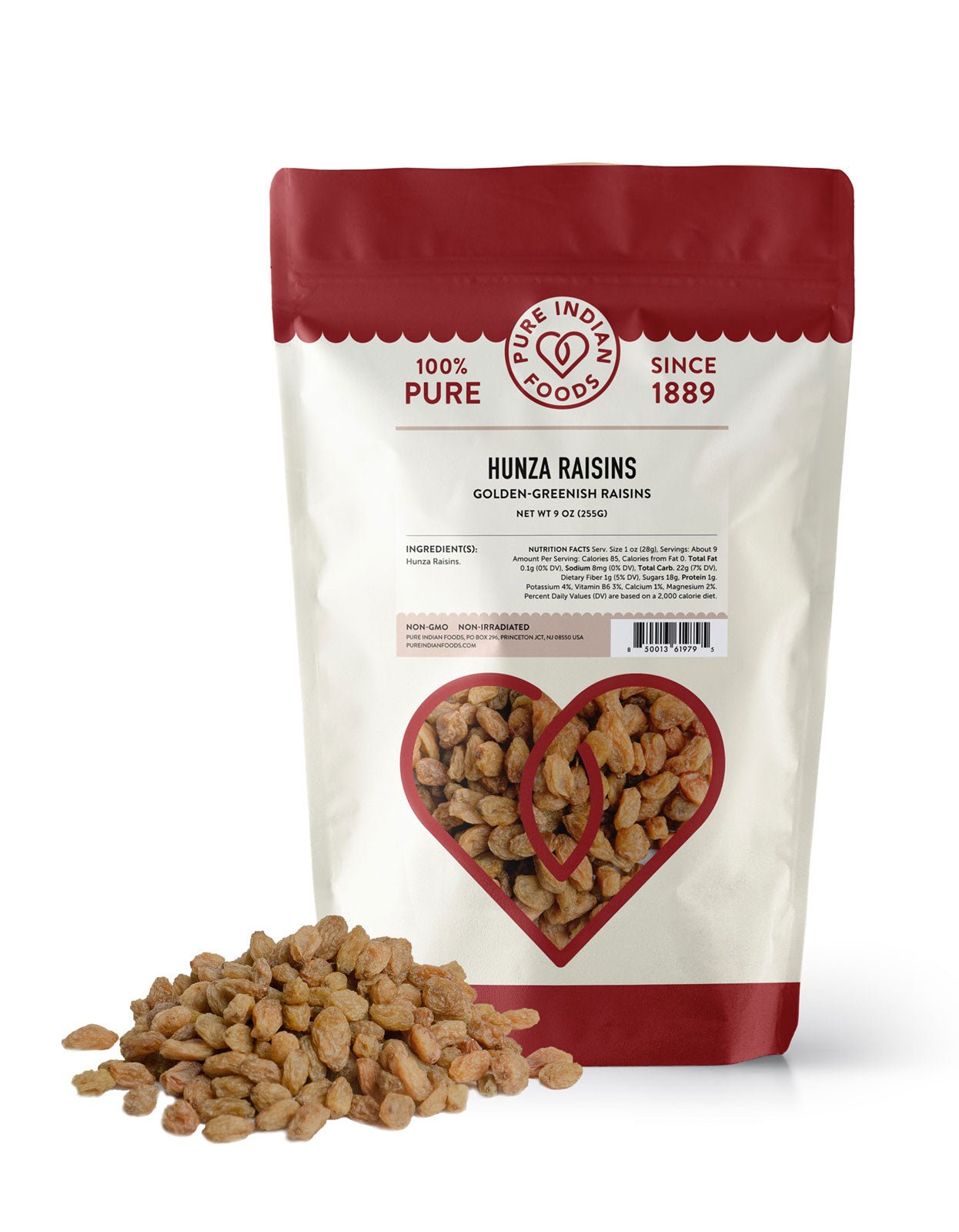 Pure Indian Foods Hunza Raisins - 9 oz