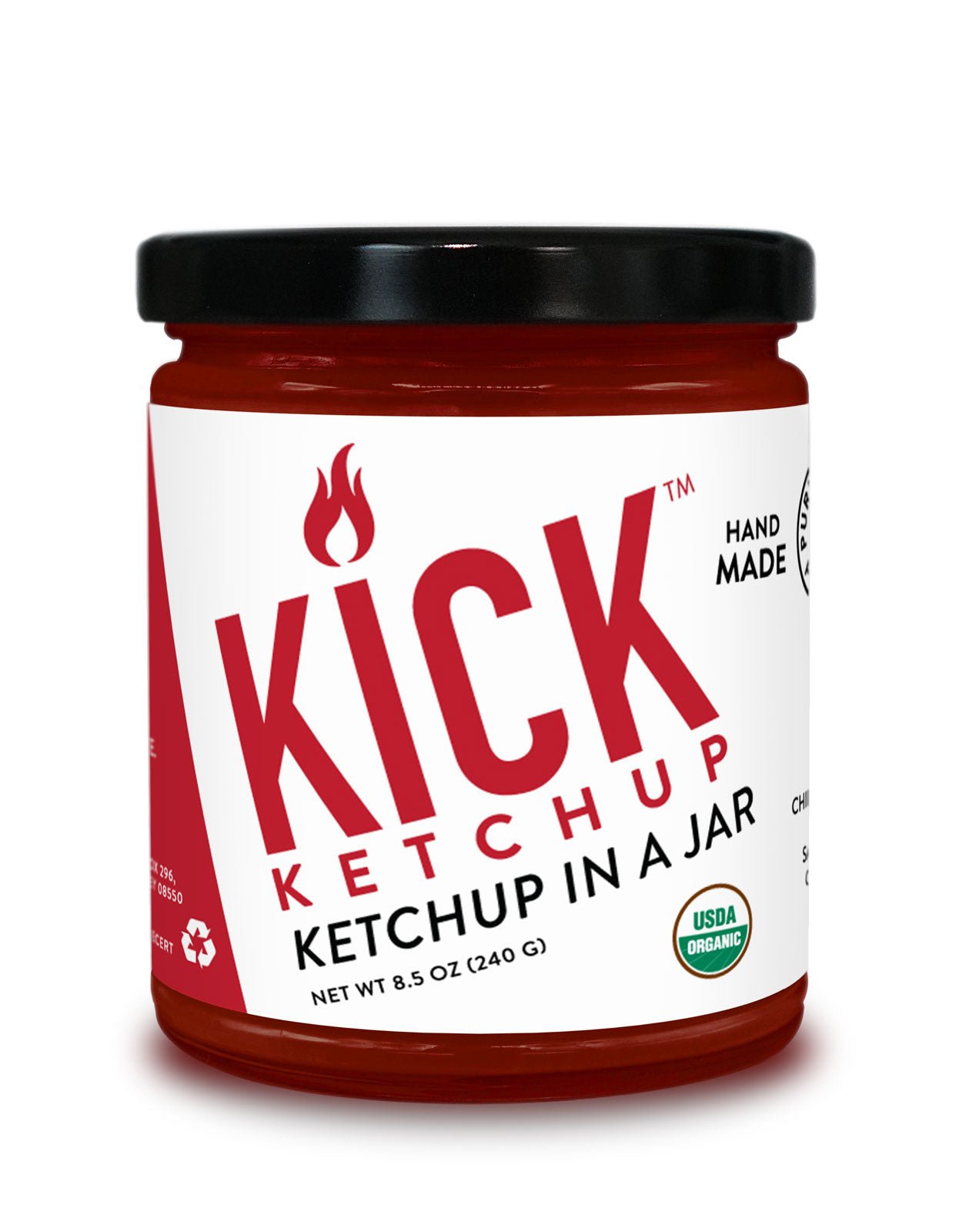 Pure Indian Foods KICK Ketchup, Certified Organic - 8.5 oz