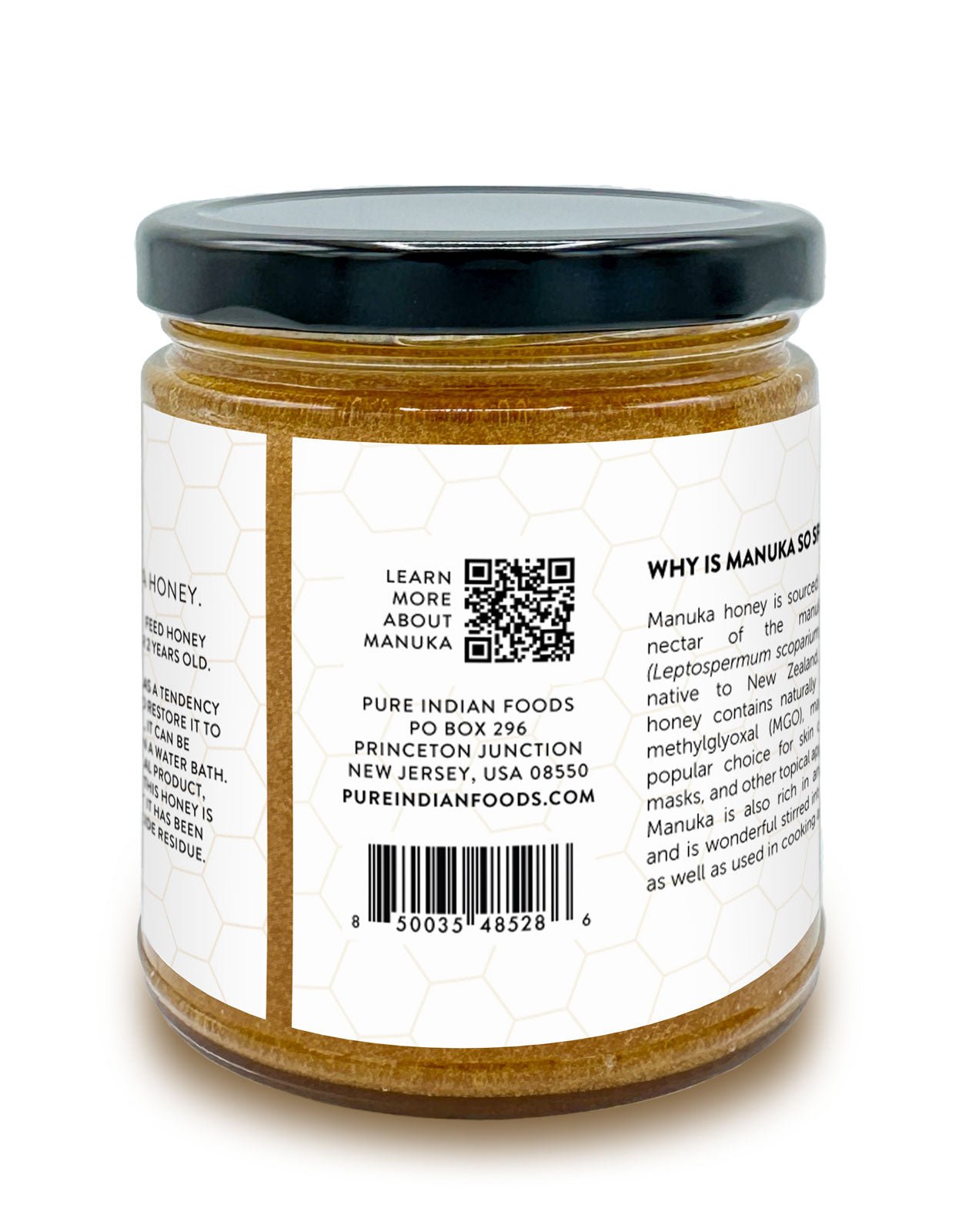 Pure Indian Foods Manuka Honey, 85+ MGO