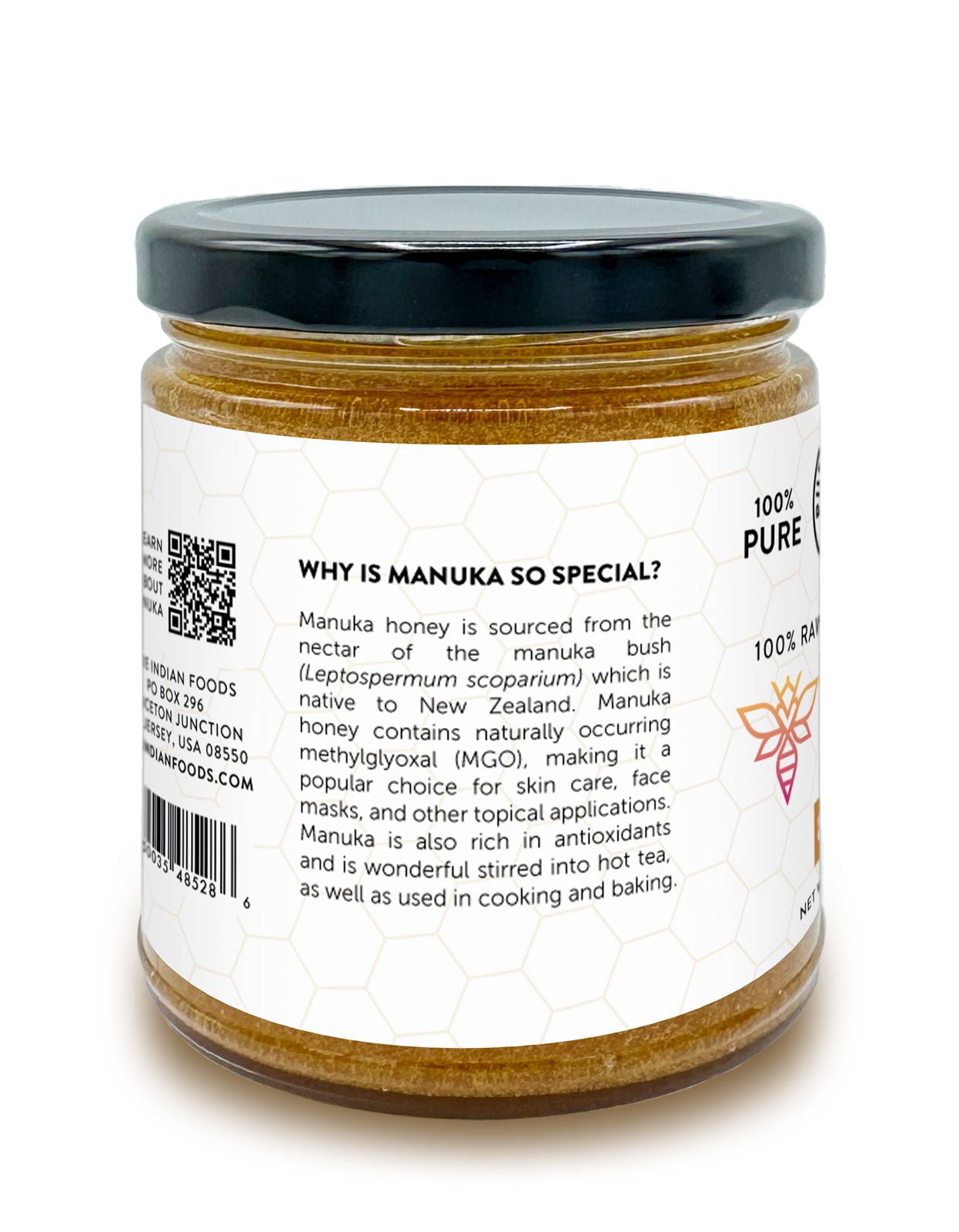 Pure Indian Foods Manuka Honey, 85+ MGO