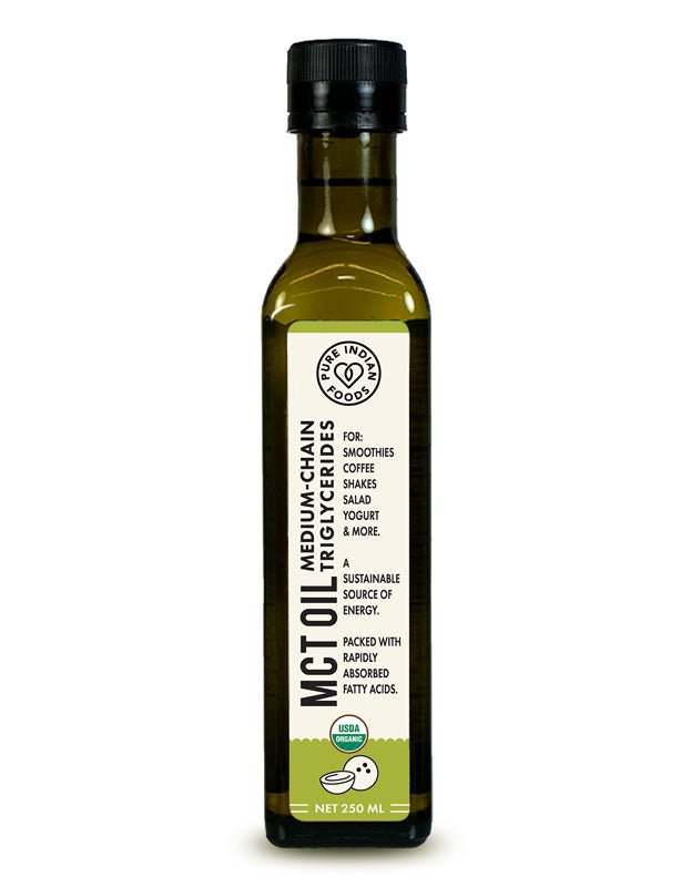 Pure Indian Foods MCT Oil, Certified Organic - 250 mL