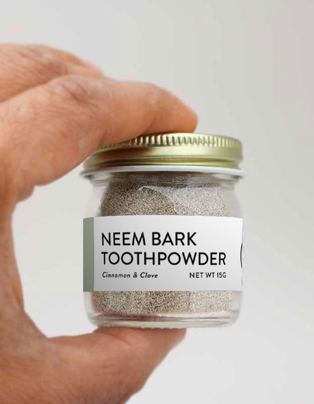 Pure Indian Foods Neem Bark Toothpowder - 15g