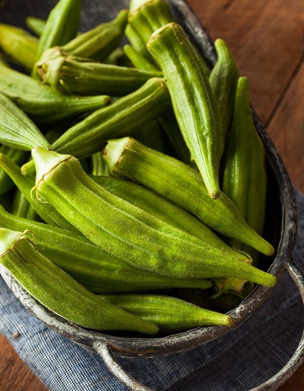 Pure Indian Foods Organic Clemson Spineless Okra Seeds