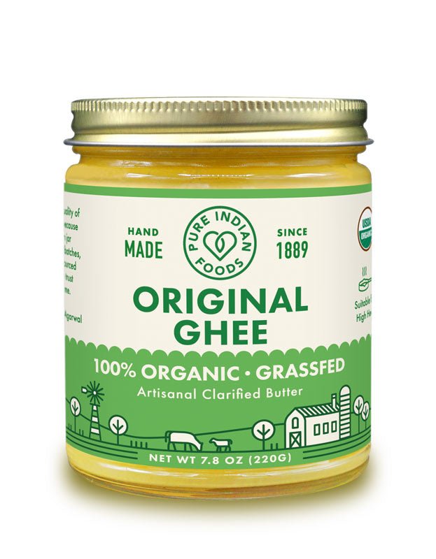 Pure Indian Foods Original Ghee, Grassfed & Certified Organic