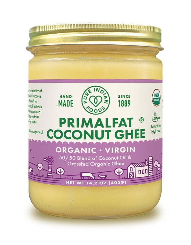 Pure Indian Foods PRIMALFAT™ Coconut Ghee, Virgin & Certified Organic - 14.2 oz