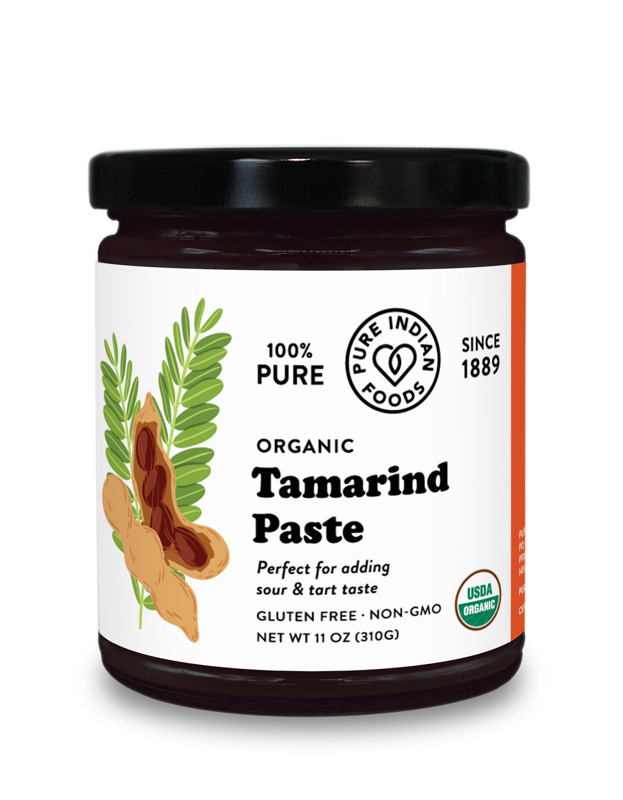 Pure Indian Foods Tamarind Paste, Certified Organic - 11 oz