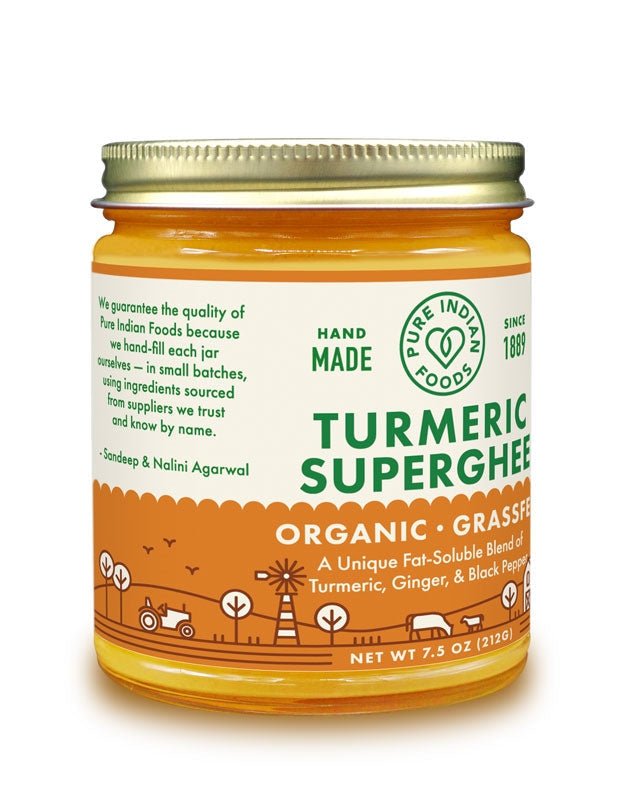 Pure Indian Foods Turmeric Superghee™, Grassfed & Certified Organic - 7.5 oz