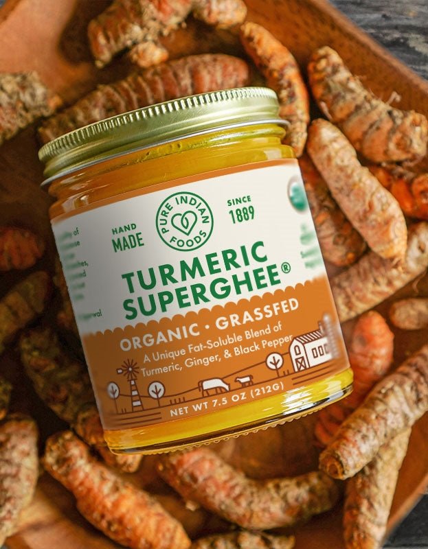 Pure Indian Foods Turmeric Superghee™, Grassfed & Certified Organic - 7.5 oz