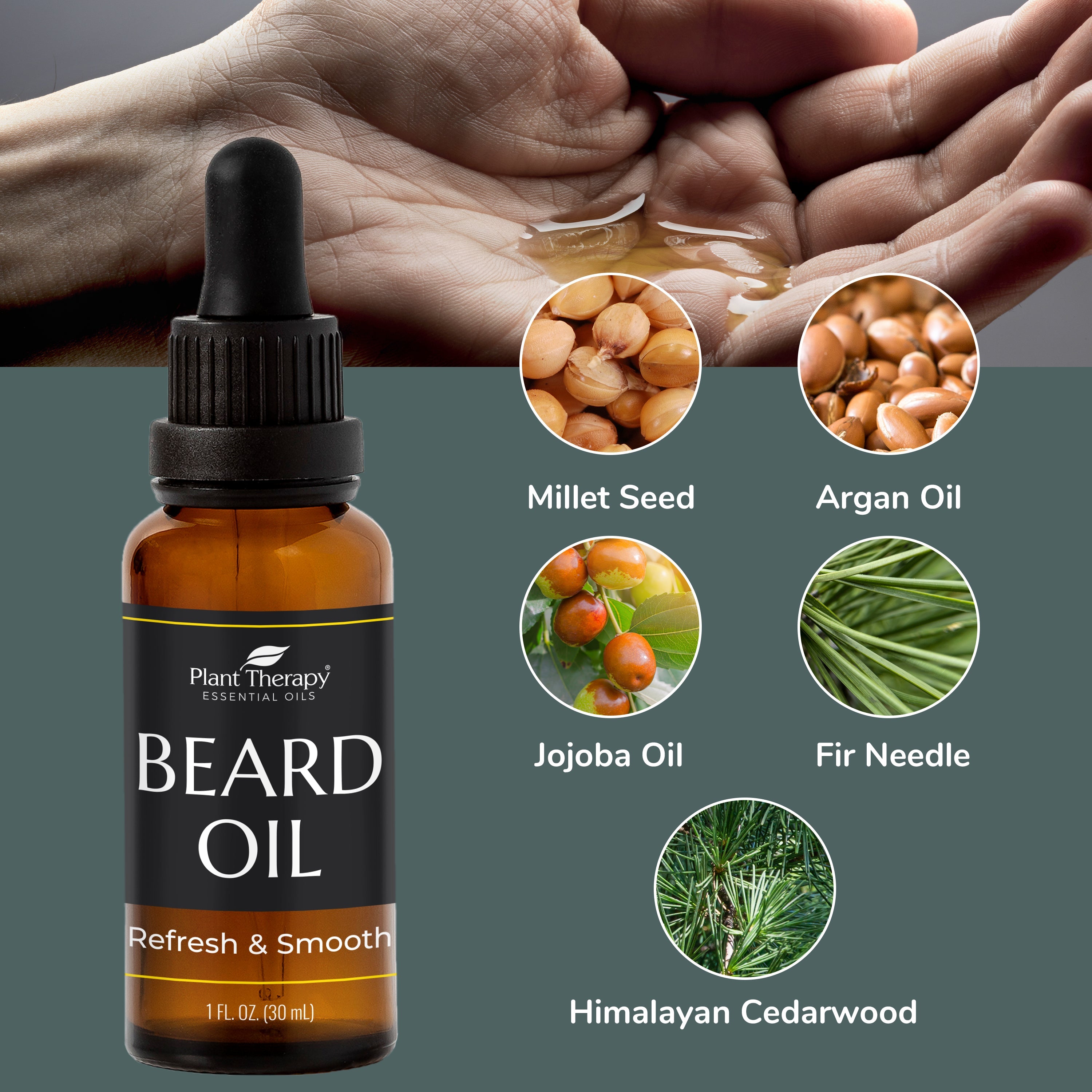 Hair Therapy Refresh & Smooth Beard Oil