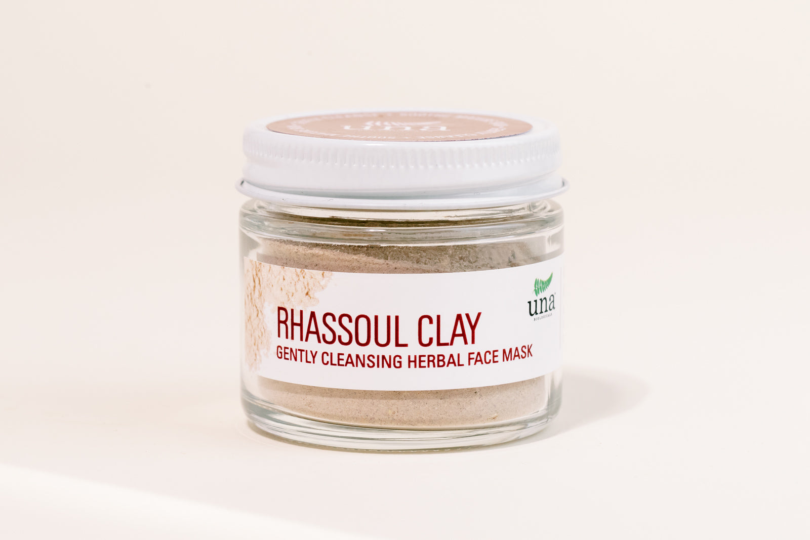 Rhassoul Gentle Cleanse Herbal Face Mask |Face Care| Una Biologicals Skin Care