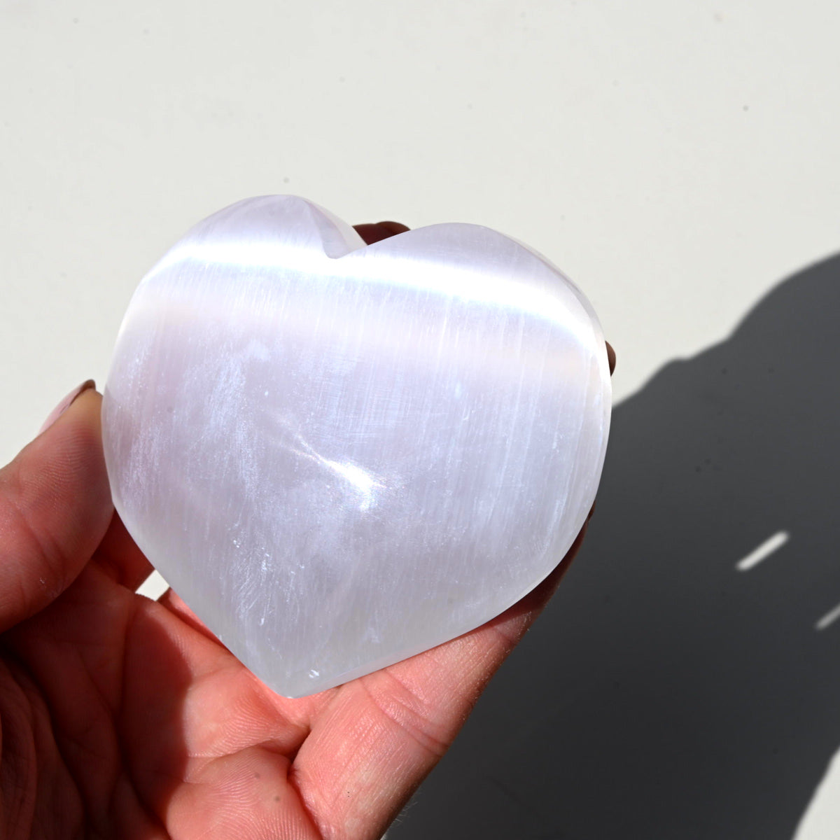 Selenite Heart