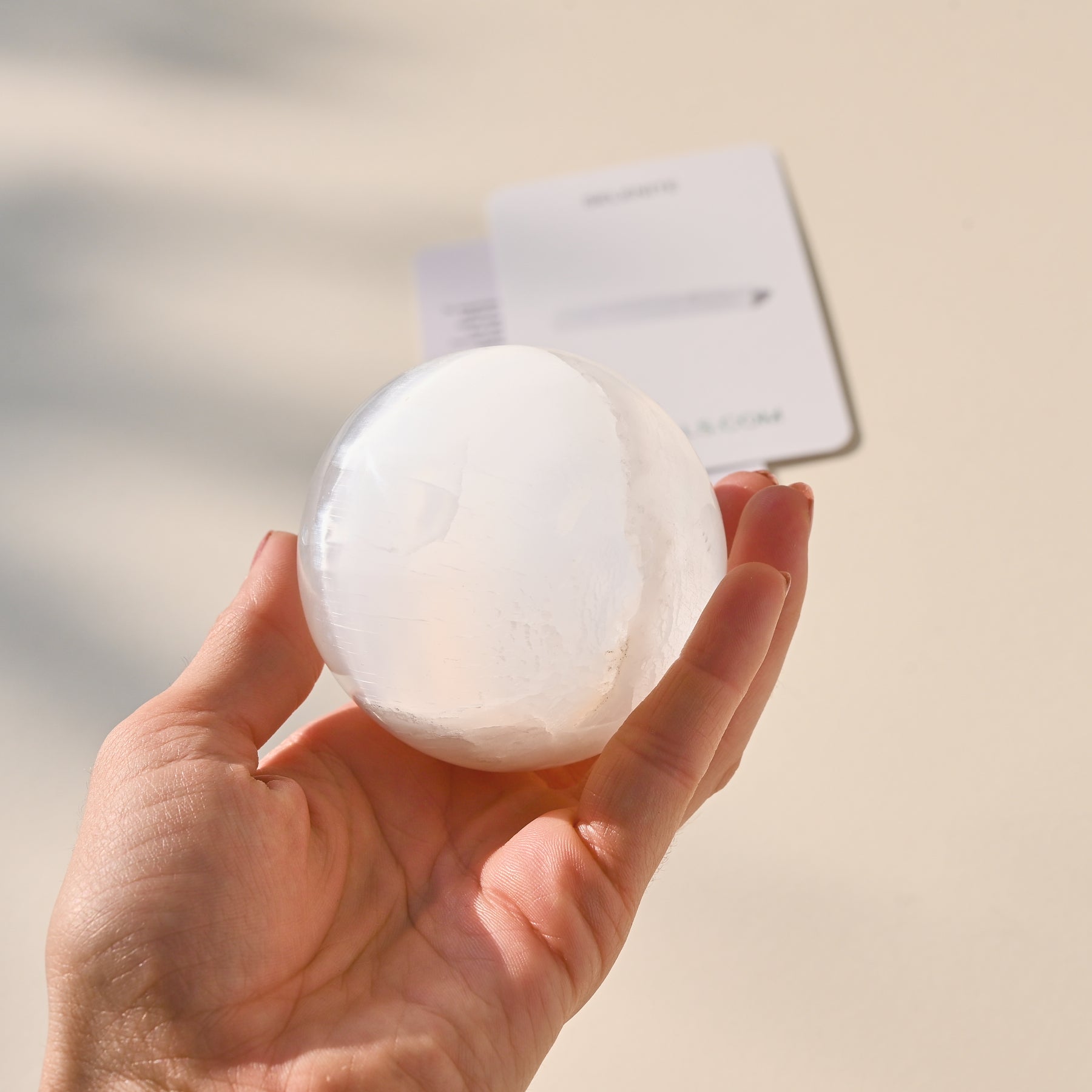 Selenite Sphere