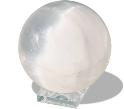 Selenite Sphere