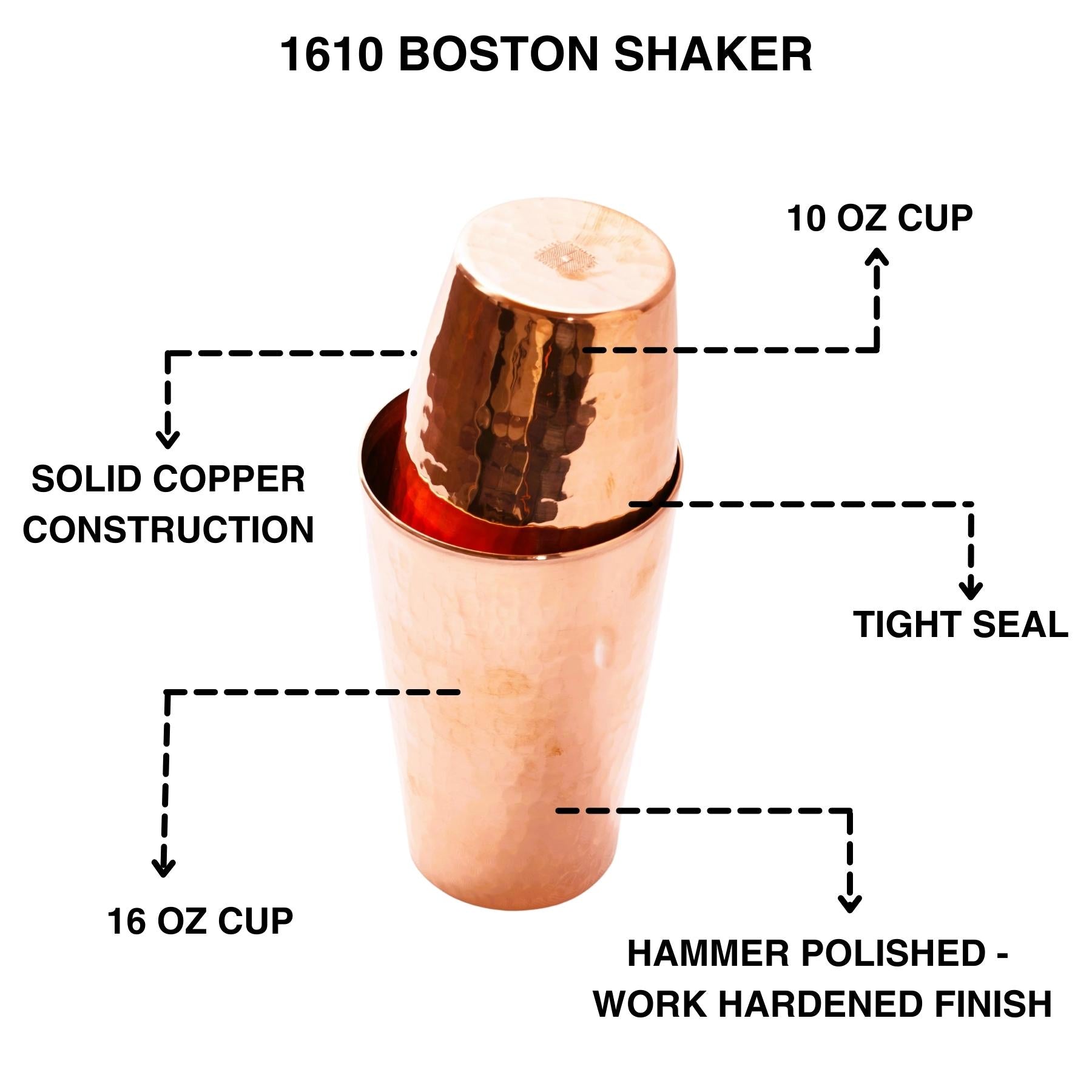 Sertodo 1610 Boston Shaker