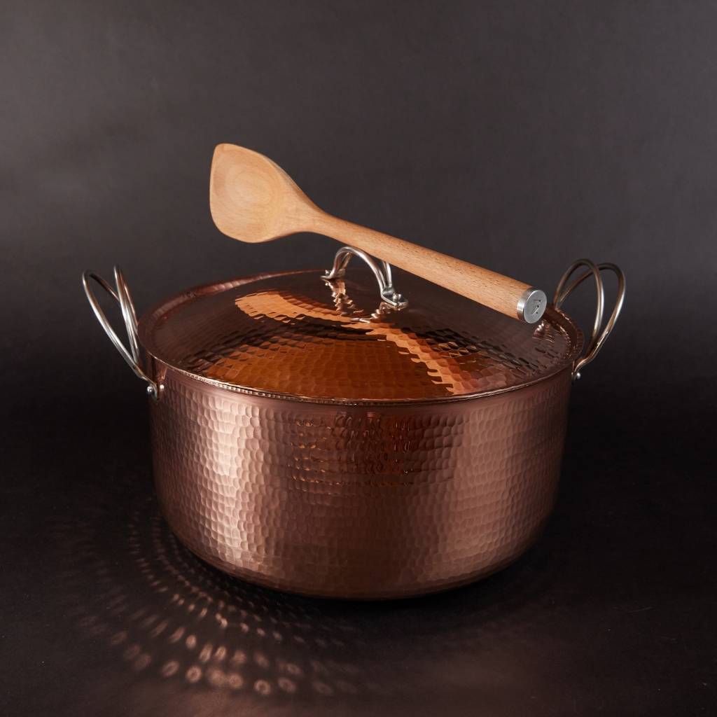 Sertodo Beautiful and Big Copper Dutch Ovens