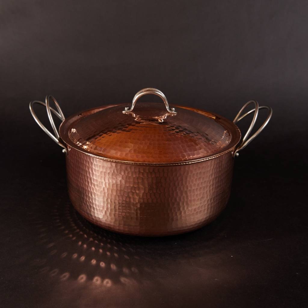 Sertodo Beautiful and Big Copper Dutch Ovens