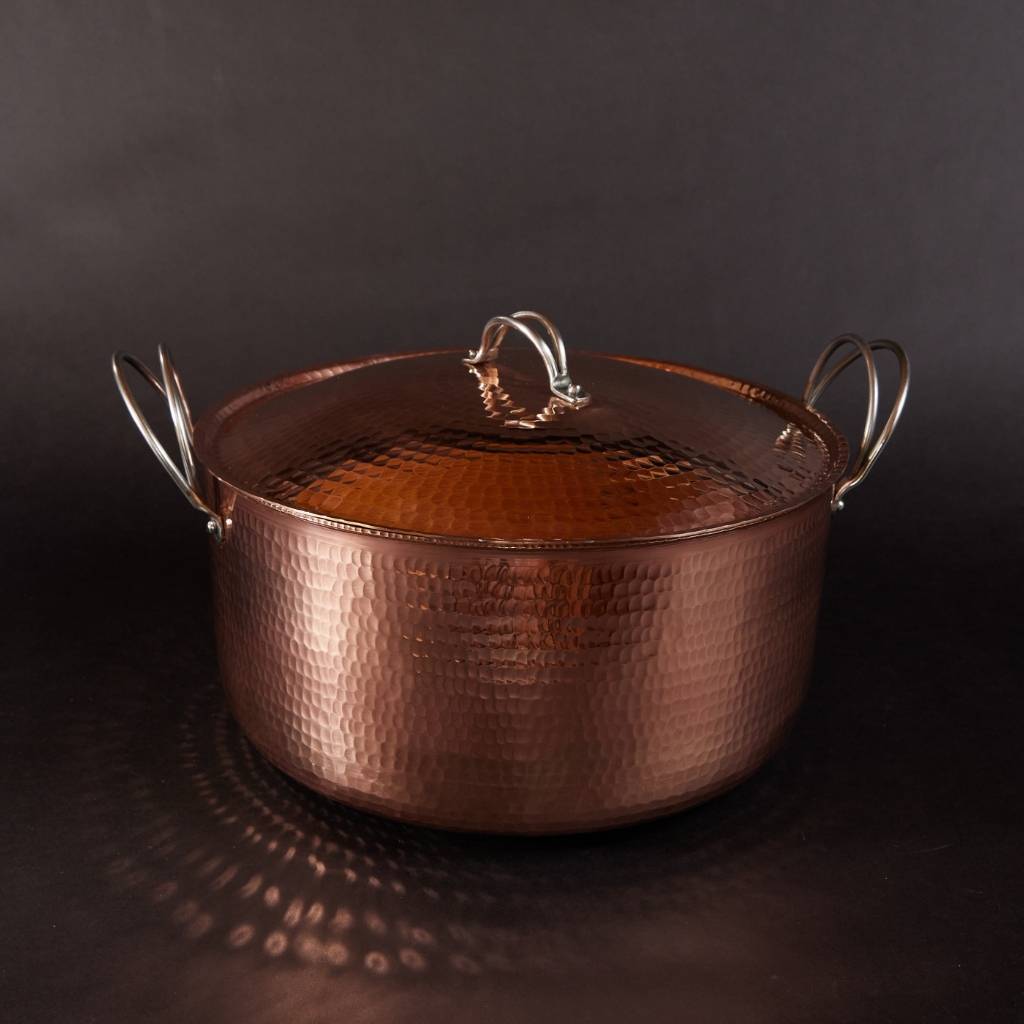 Sertodo Beautiful and Big Copper Dutch Ovens