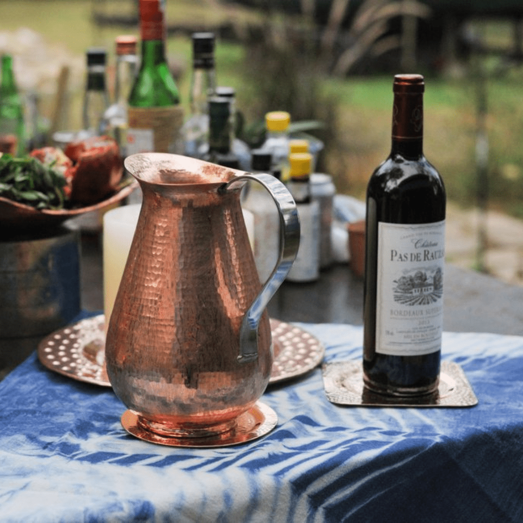 Sertodo Bisotun Copper Water Pitcher