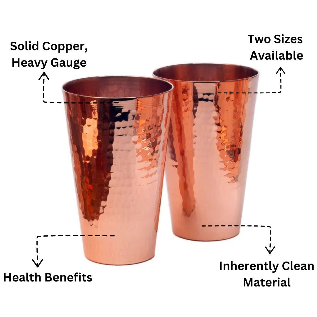 Sertodo Copper Iced Tea Cup