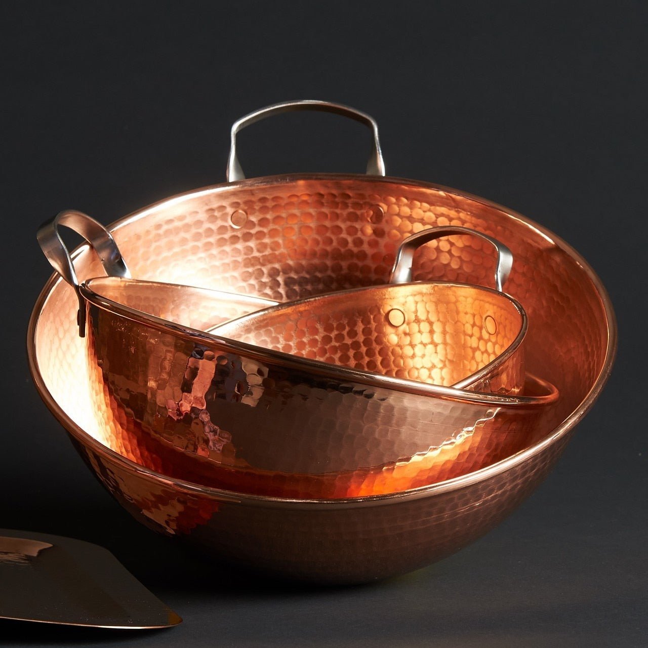 Sertodo Copper Mixing Bowls