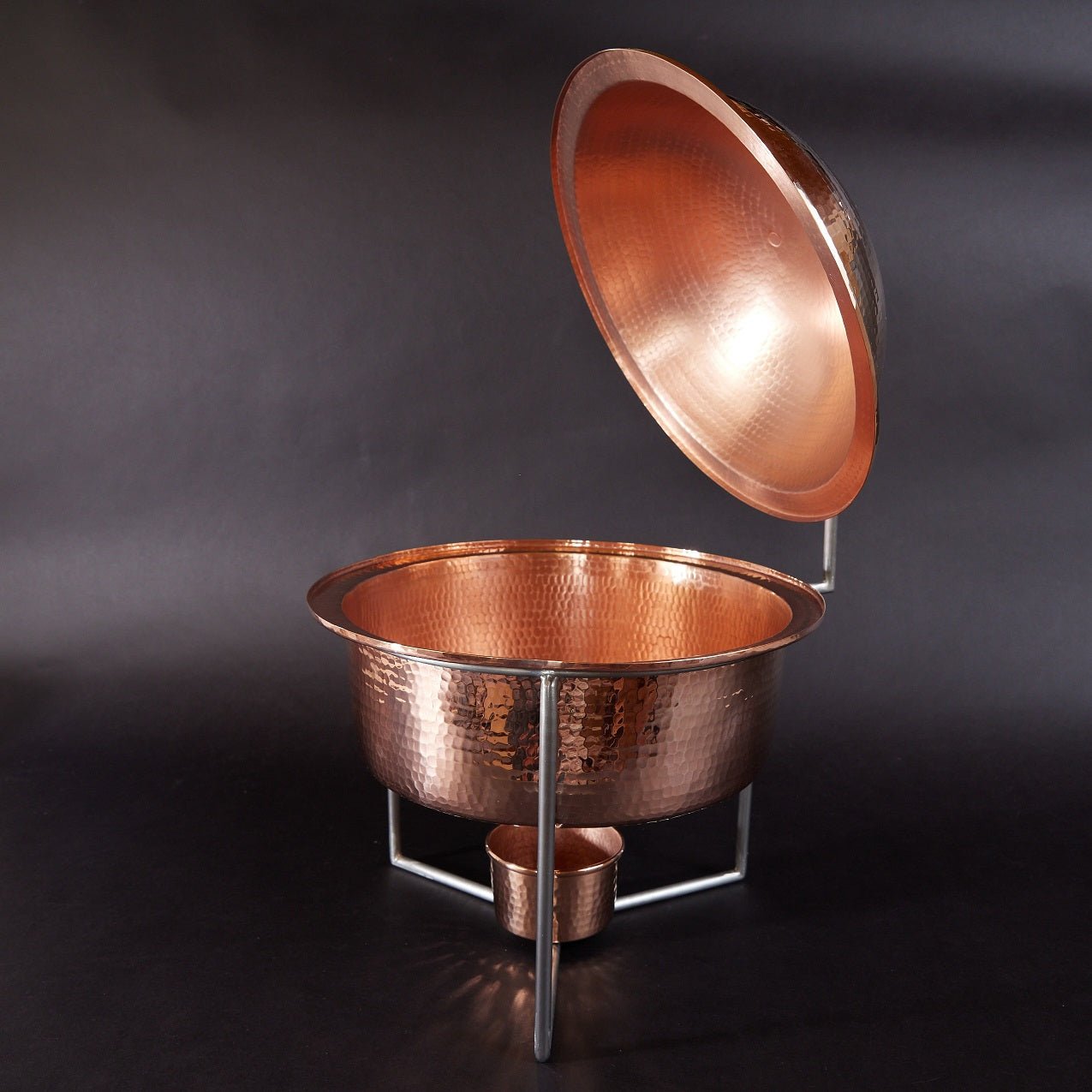 Sertodo Copper Round Dome Chafers