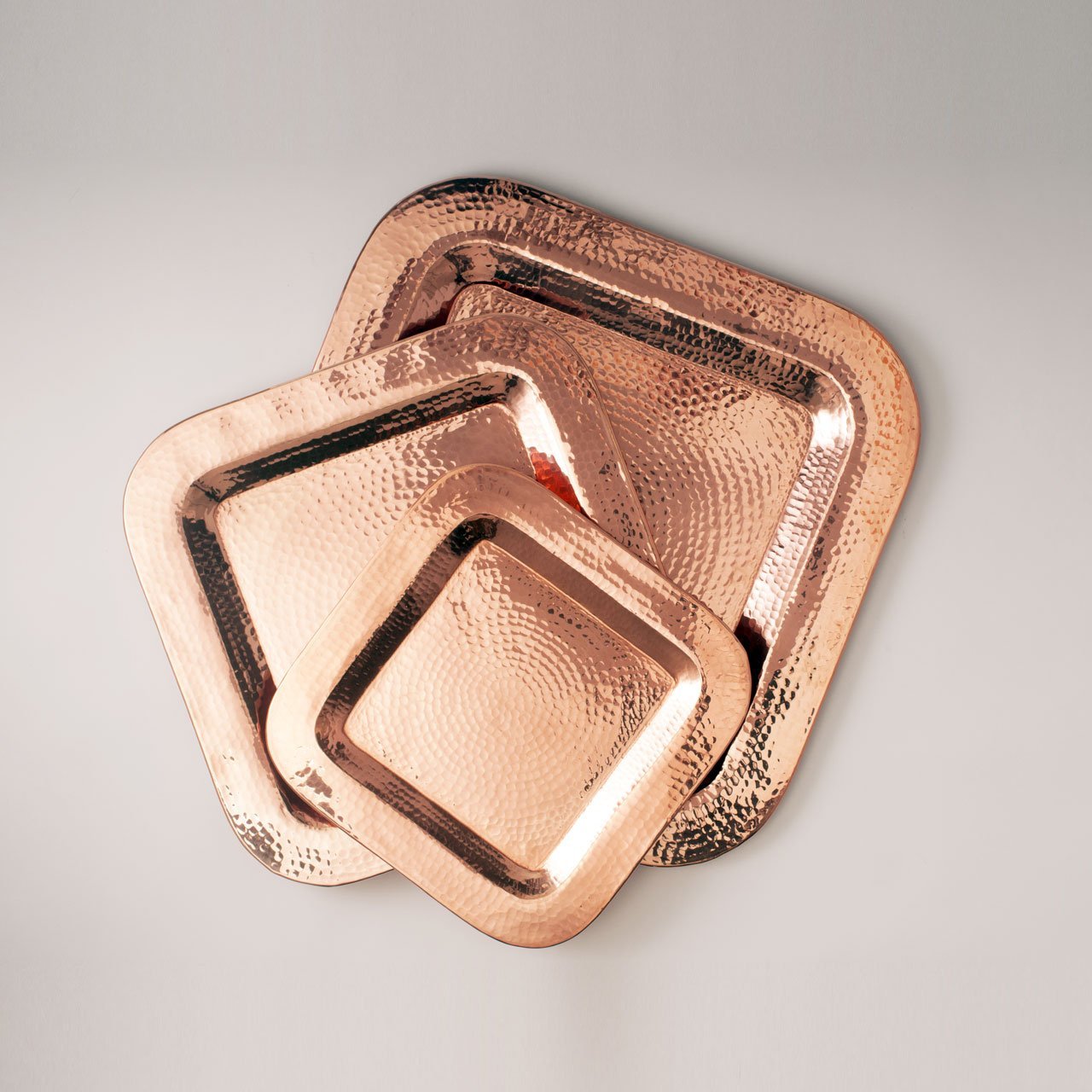 Sertodo Copper Thessaly Square Platter