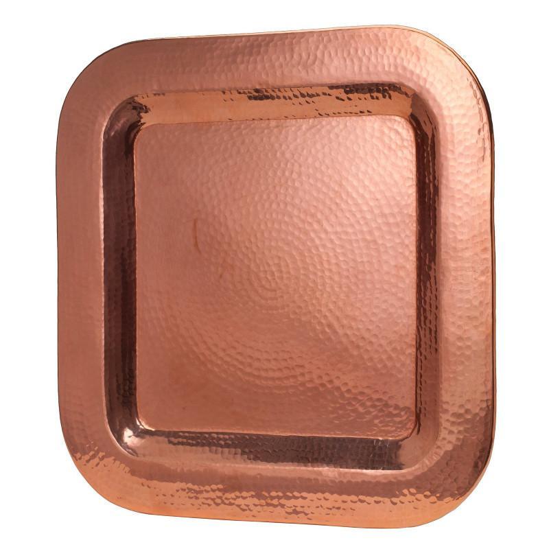 Sertodo Copper Thessaly Square Platter