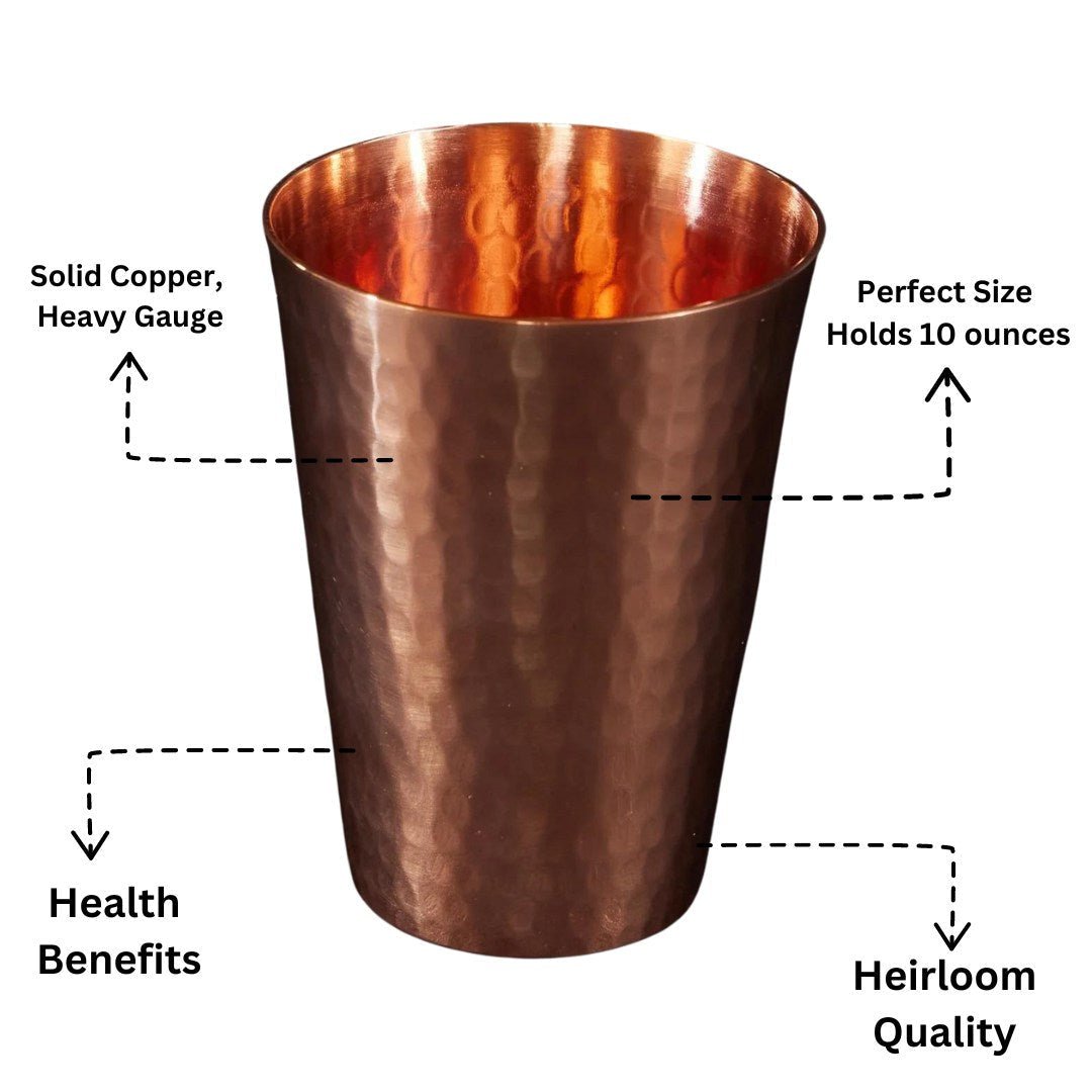 Sertodo Just Right Copper Cup, 10 ounces