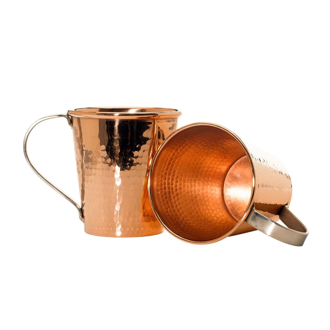 Sertodo Pure Copper Mule Mug, Stainless Steel Handle, 18 oz