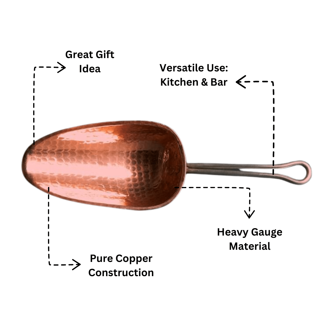 Sertodo Sertodo Copper Scoop