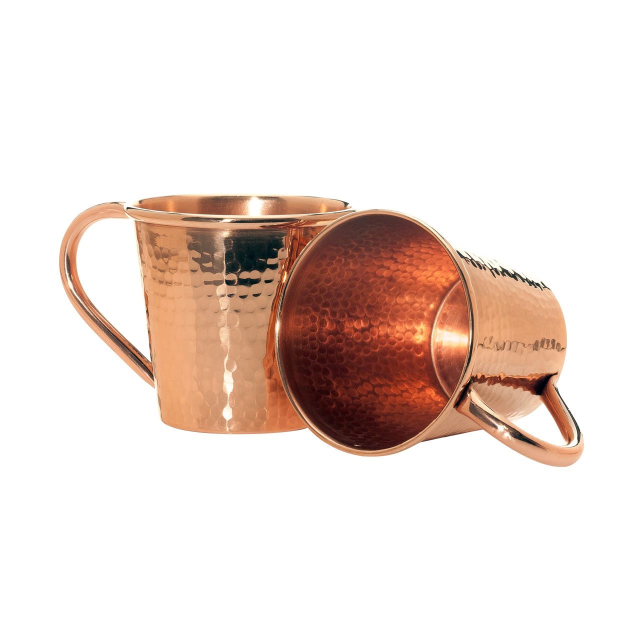 Sertodo Solid Copper Mule Mug, Copper Handle, 12 oz