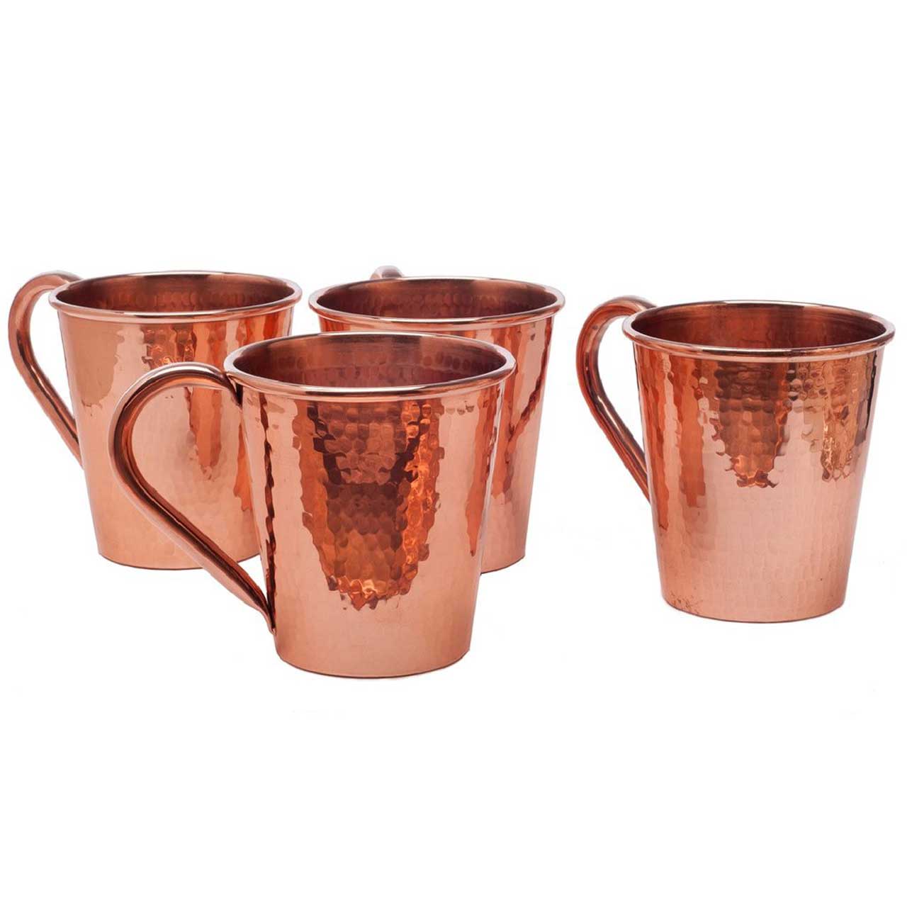 Sertodo Solid Copper Mule Mug, Copper Handle, 12 oz