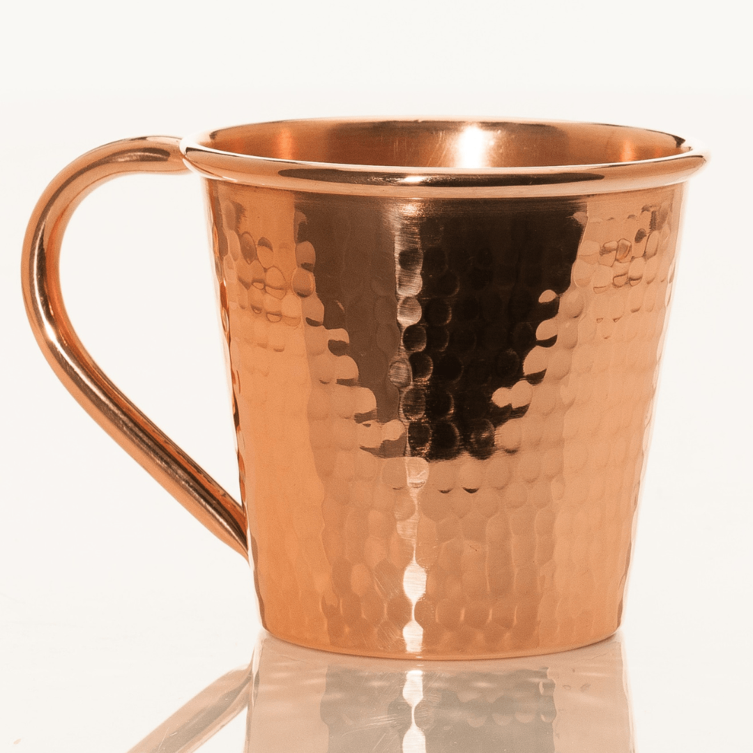 Sertodo Solid Copper Mule Mug, Copper Handle, 12 oz