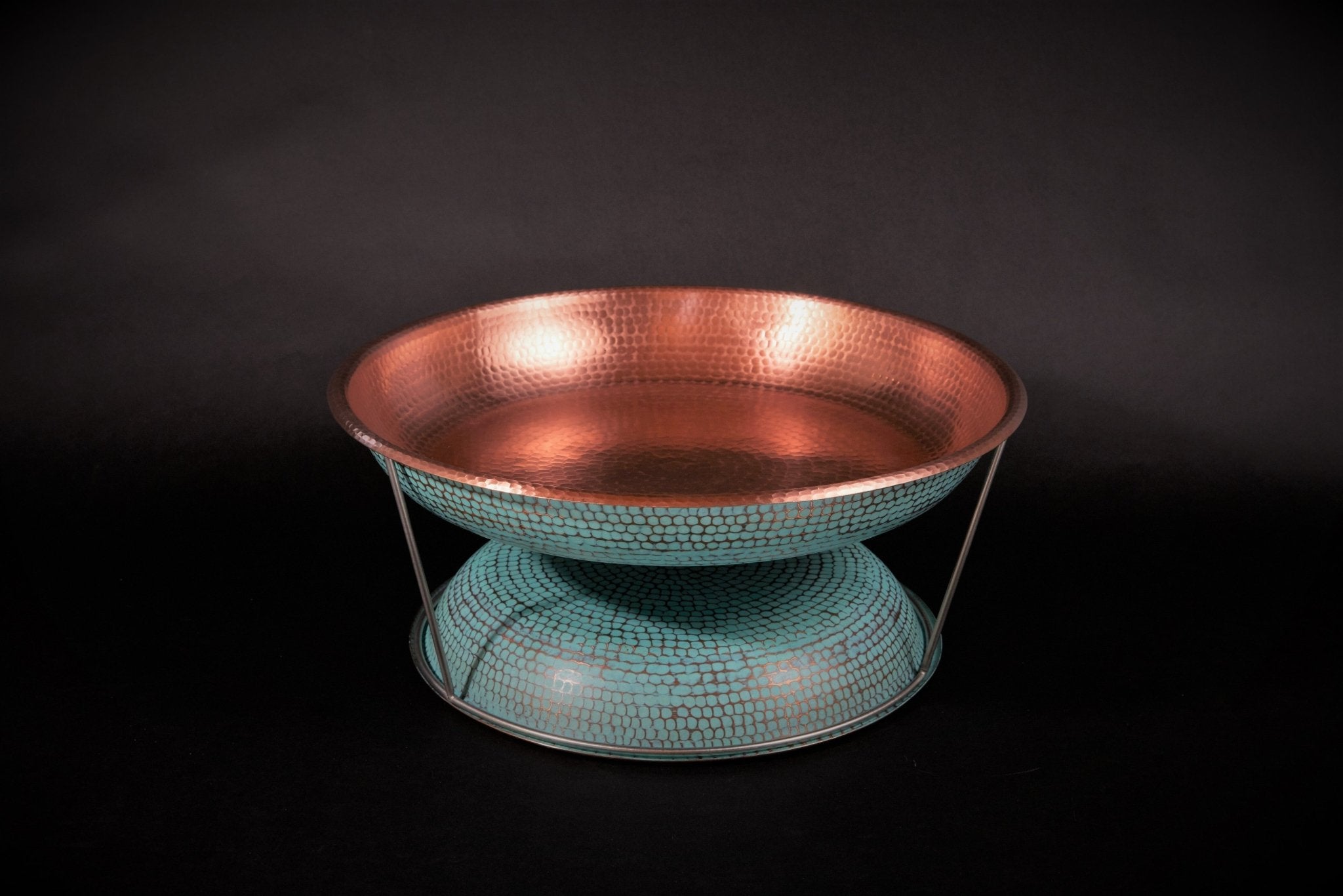 Sertodo The Copper Verdigris Oyster Tray