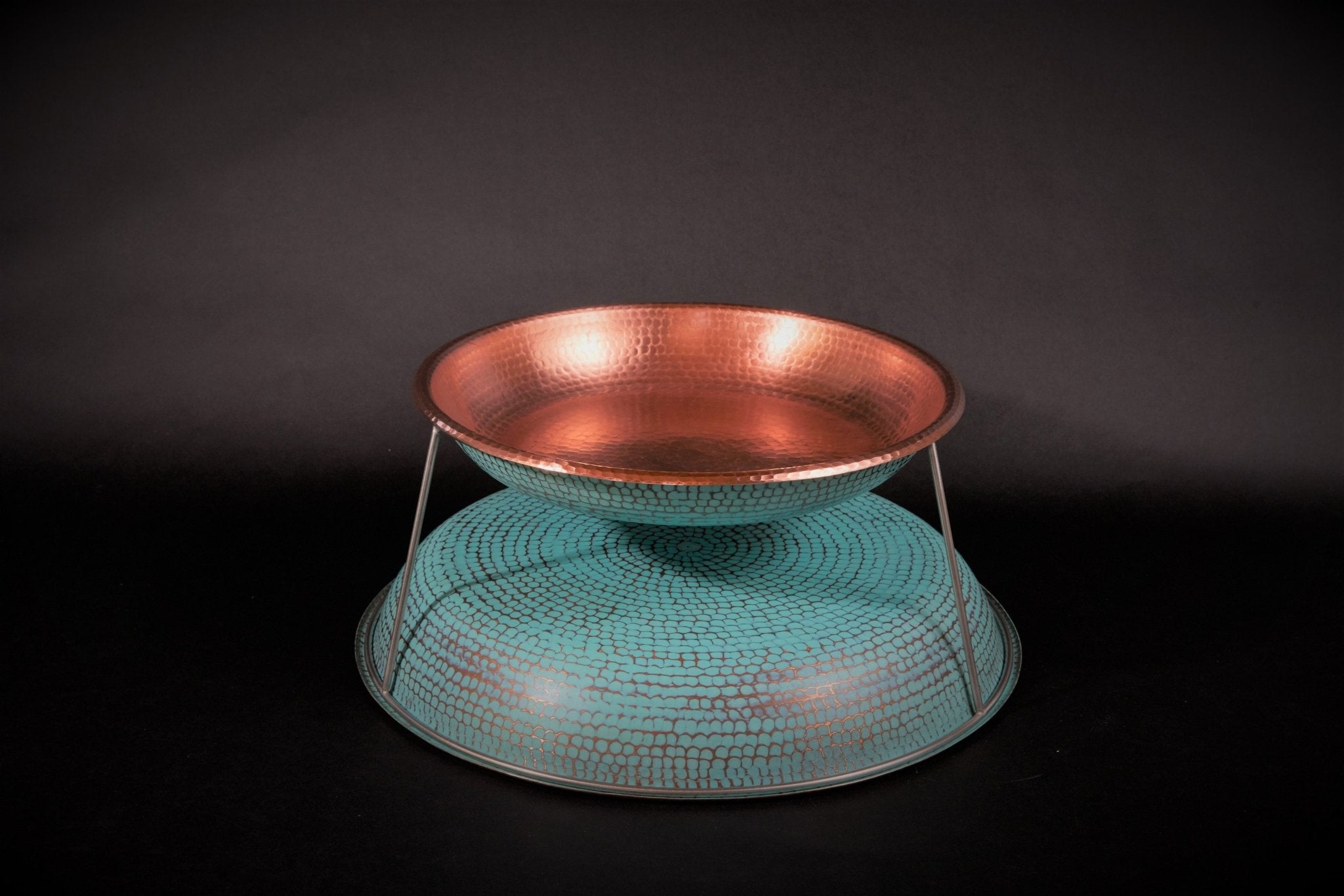 Sertodo The Copper Verdigris Oyster Tray