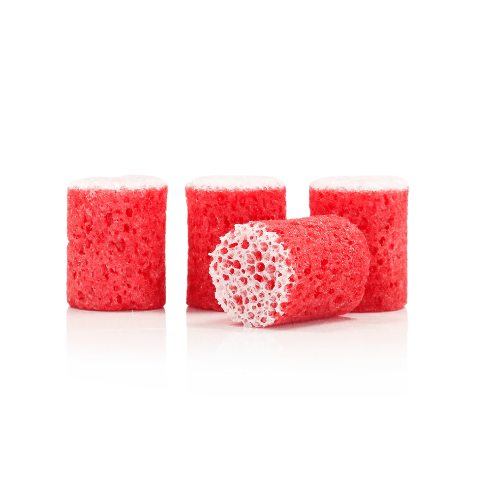 Spongellé Candy Cane | Holiday PediPOP! Buffer Bits