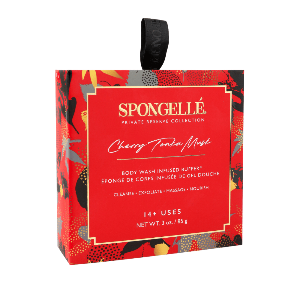 Spongellé Cherry Tonka Musk | Boxed Flower